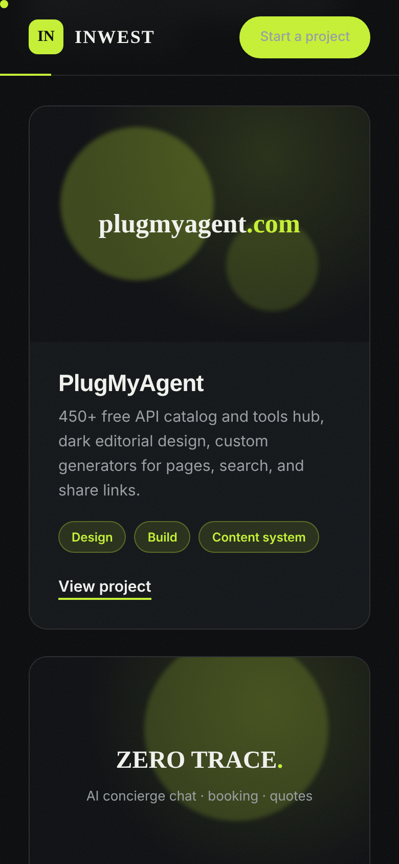 Inwest Studio screenshot