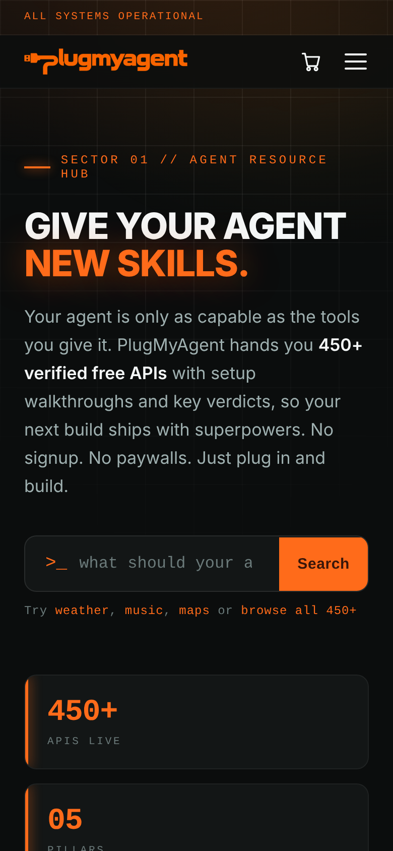 PlugMyAgent screenshot